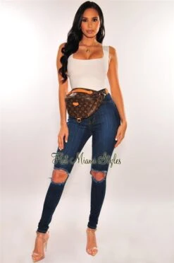 White Square Neck Straps Bandage Bodysuit -Miamis Style Shop white square neck straps bandage bodysuit hot miami styles 927459